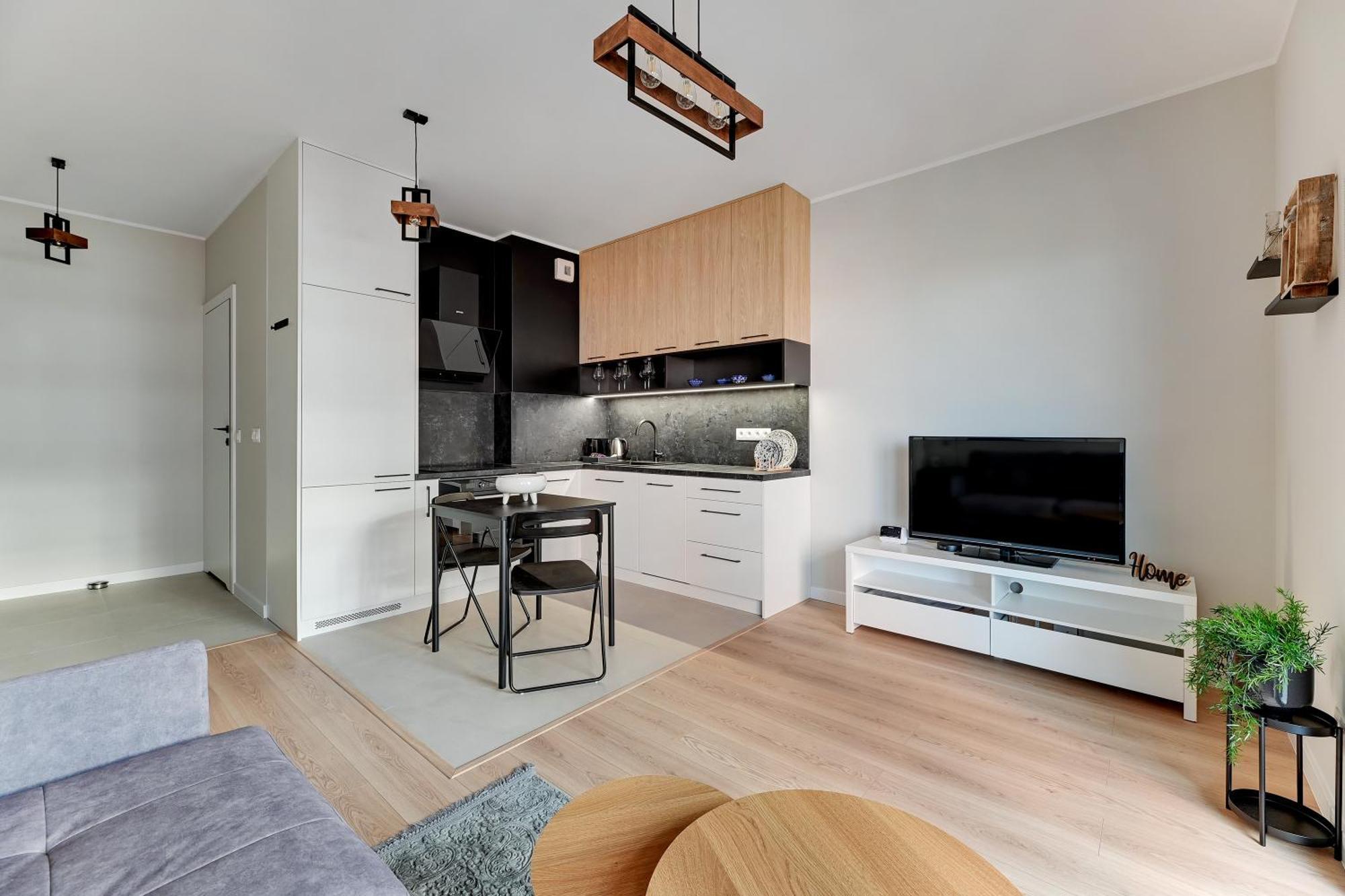 Doki Living & Foodhall By Downtown Apartments غدانسك الغرفة الصورة