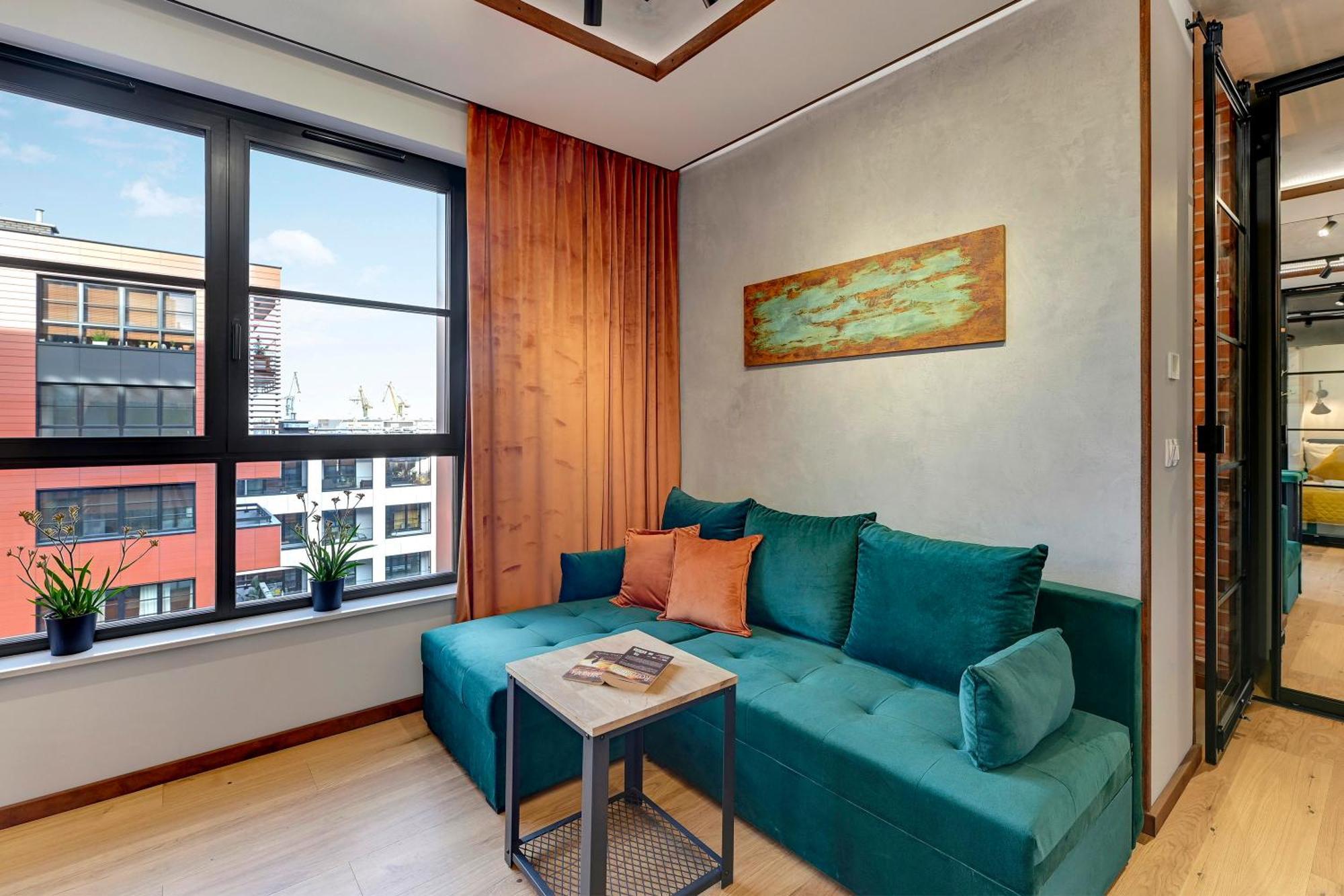 Doki Living & Foodhall By Downtown Apartments غدانسك الغرفة الصورة